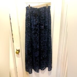 gypsy velvet mix maxi skirt. Purchased at calypso st barth nyc